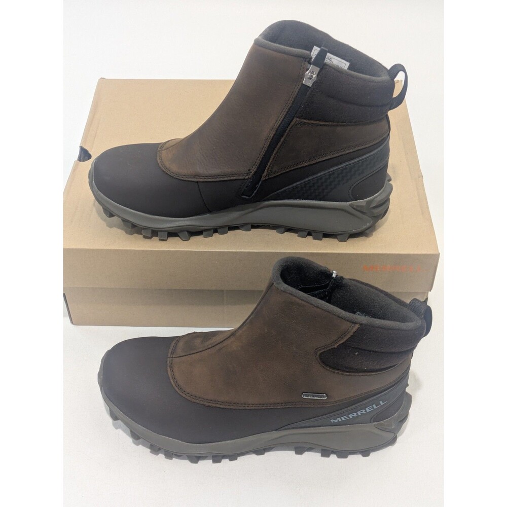 Merrell Thermo Kiruna Mid Zip Waterproof Boots Clay Women’s 10 J035092 - Picture 9 of 9